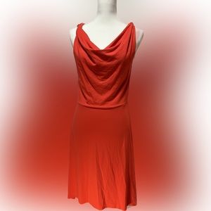 Ann Taylor Size M red dress. 94% rayon 6% spandex. Dress up or dress down.